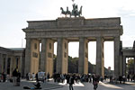Восточный Берлин. Бранденбургские ворота «Brandenburger Tor».