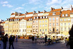 Варшава - небольшая площадь в историческом центре города