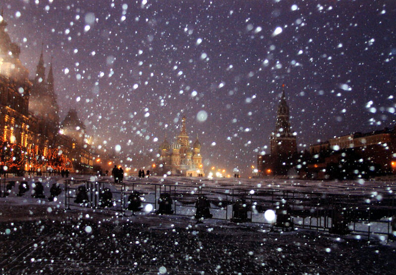 город Москва - Красная площадь - Новый год - 2006.